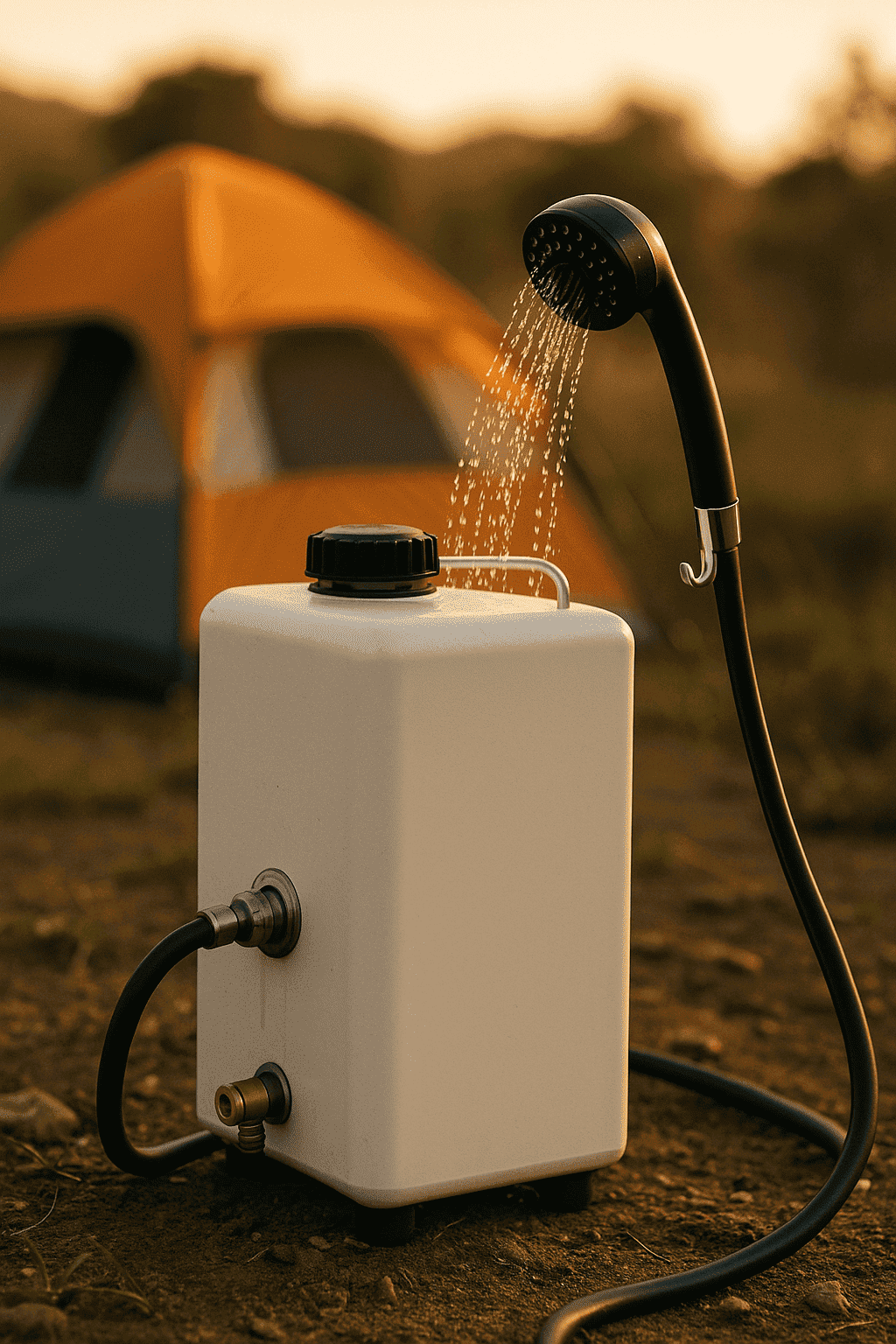 RoamAU Portable Hot Water Systems collection for comfortable camping and outdoor showers