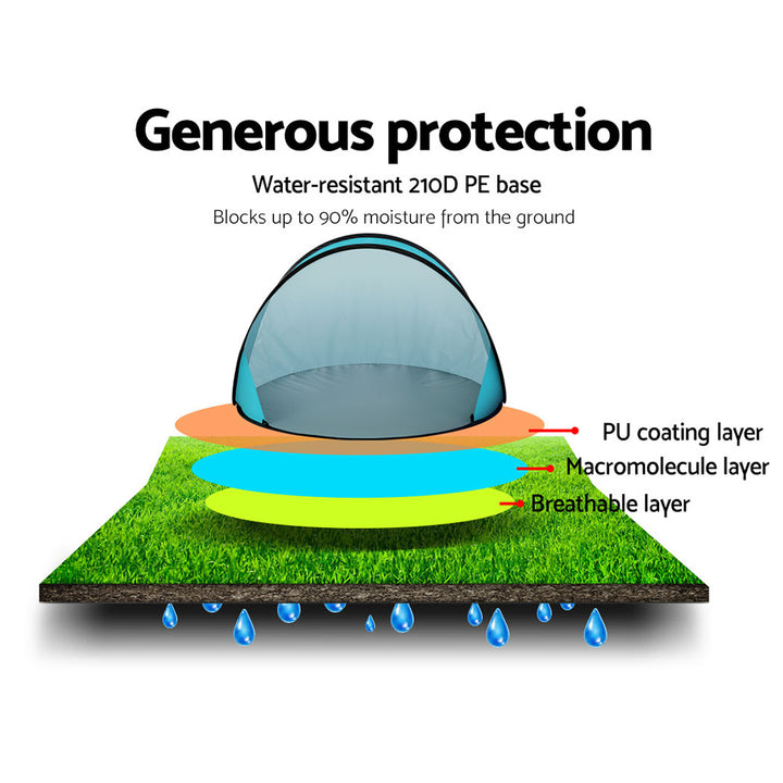Pop-up camping tent