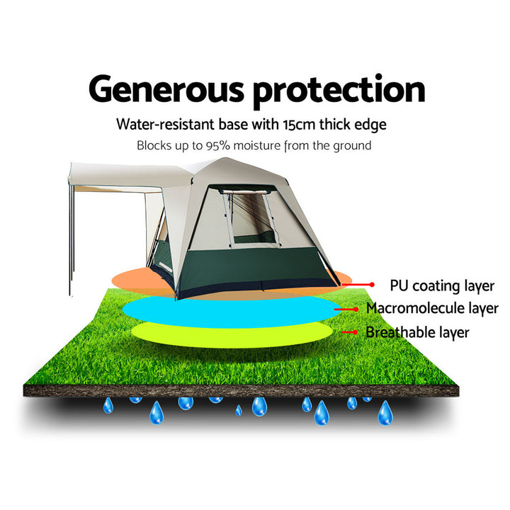 Pop-up camping tent-c-fast