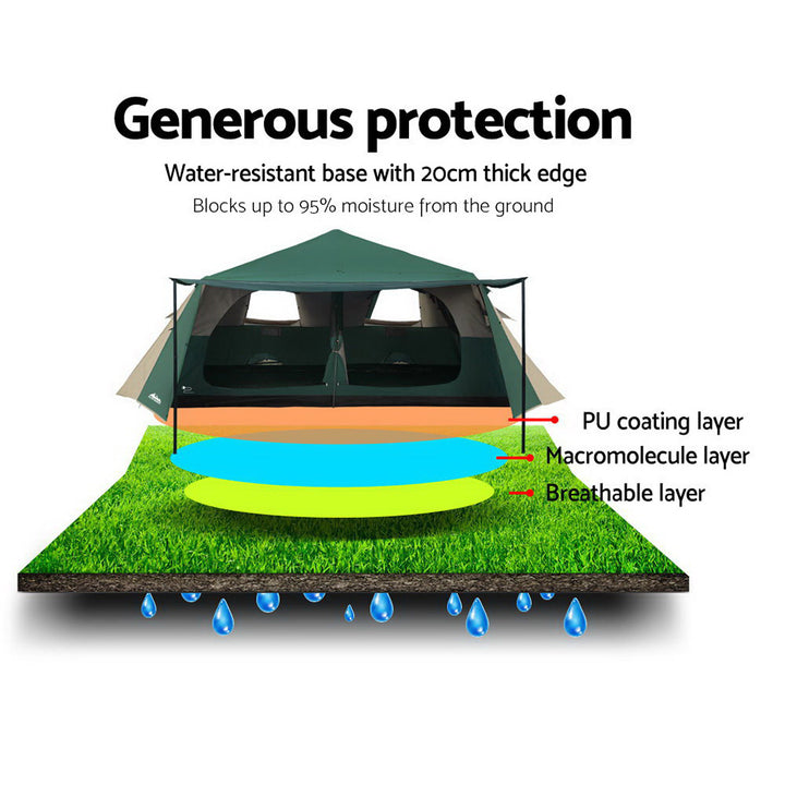 Pop-up camping tent-c-fast