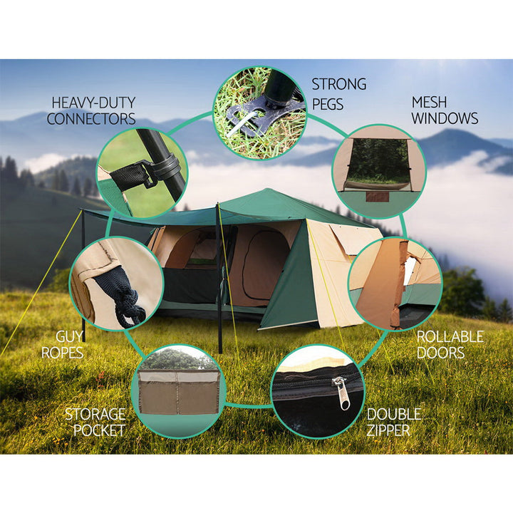 Pop-up camping tent-c-fast