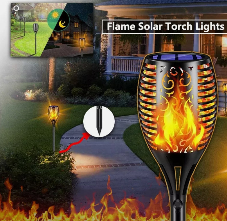 Solar Outdoor Lights Decorative Torch
