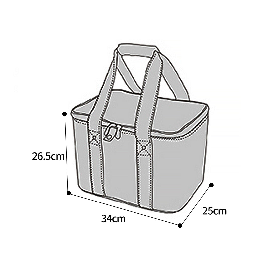 Red Insulated Picnic Bag Thermal Cooler Portable Lunch Food Tote Carry Storage Bag - RoamAU