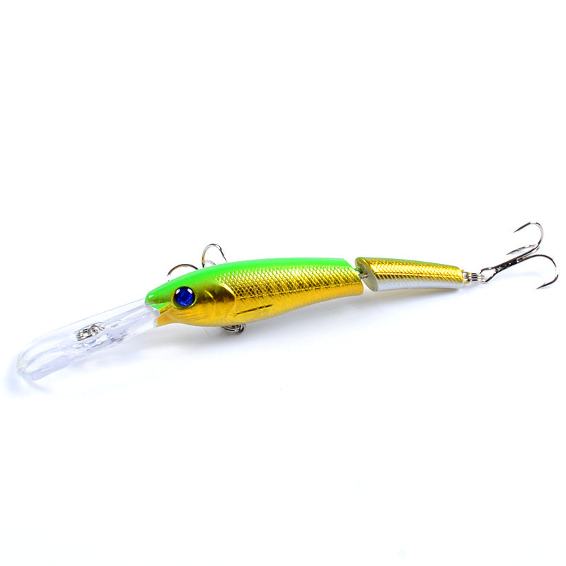6x Popper Minnow 13.3cm Fishing Lure