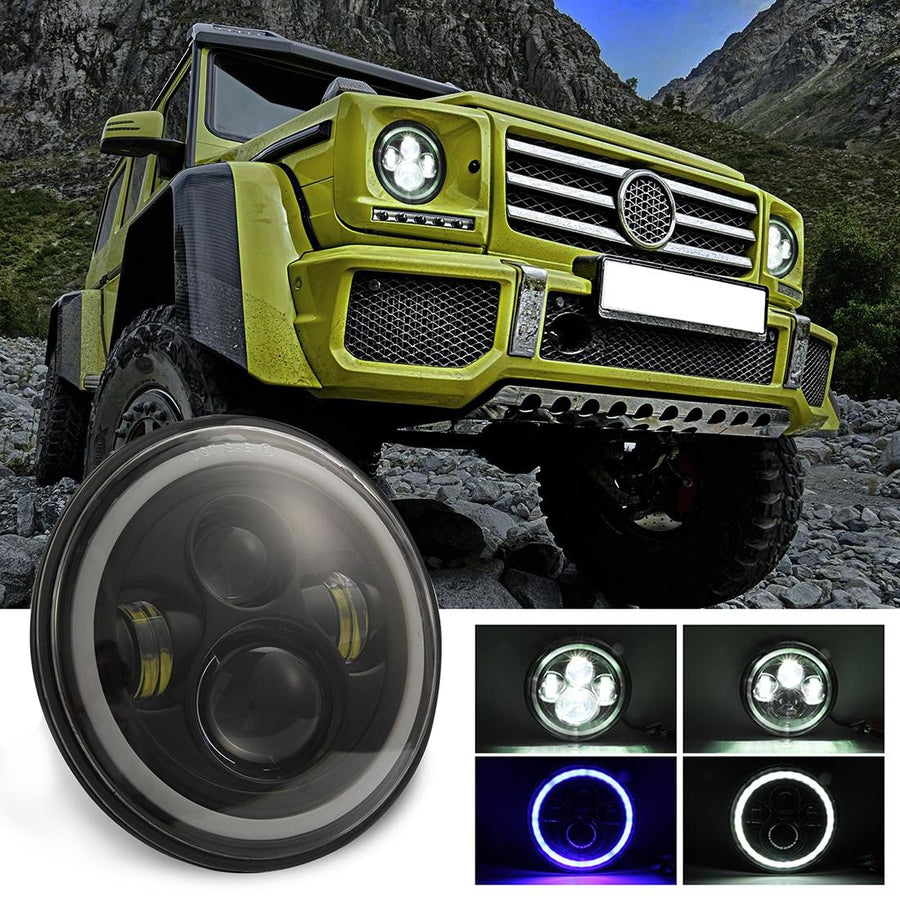 Led Lamp Beads Car Round Shape Led Headlight Lamps