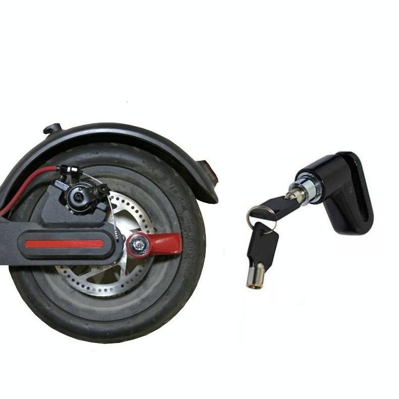 2 - pack Electric Scooter Disc Brake Lock for Xiaomi Mijia M365 - Reinforced Anti - theft Accessory - RoamAU