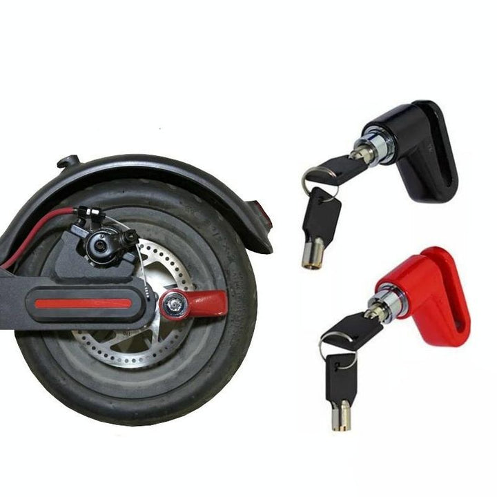 2 - pack Electric Scooter Disc Brake Lock for Xiaomi Mijia M365 - Reinforced Anti - theft Accessory - RoamAU