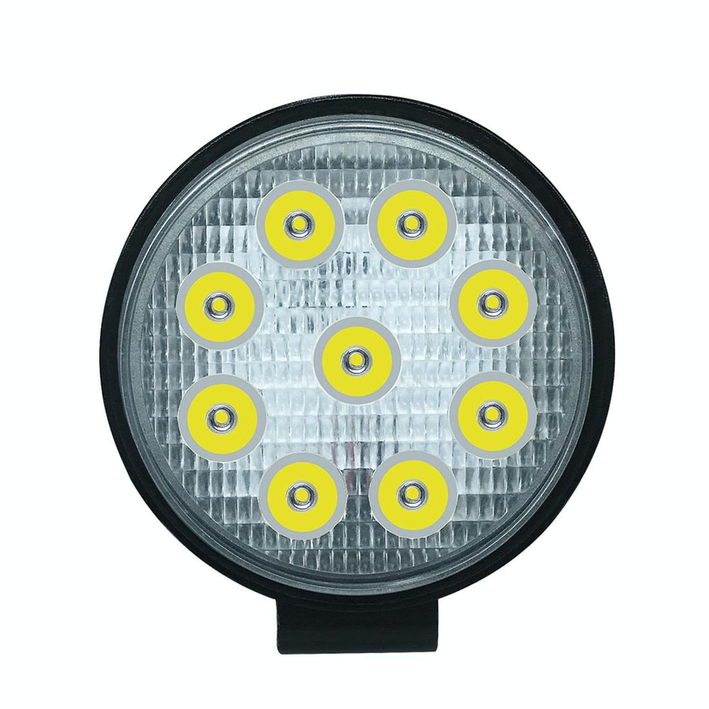 6.7W White Light Round - Shaped Waterproof Car Boat Marine Work Lights Spotlight Led Bulbs Dc 9 - 30V