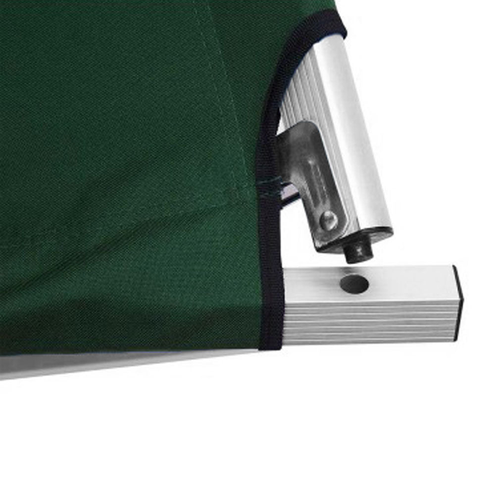 Camping Bed Folding Stretcher GREEN