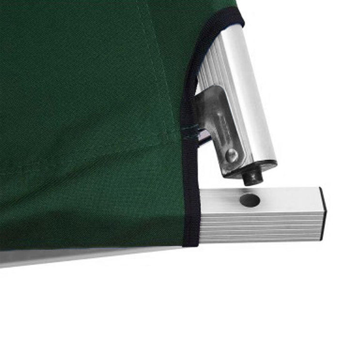 Camping Bed Folding Stretcher GREEN