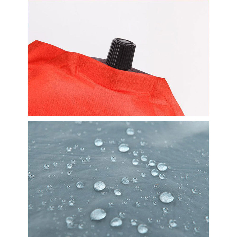 Double Air Bed Self Inflating Mattress  - red