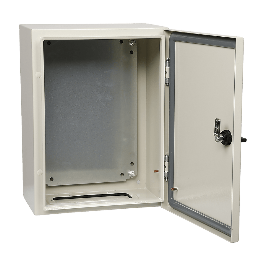 Carbon Steel Electrical Enclosure Box IP65 Wall Mount 400 x 300 x 200 mm