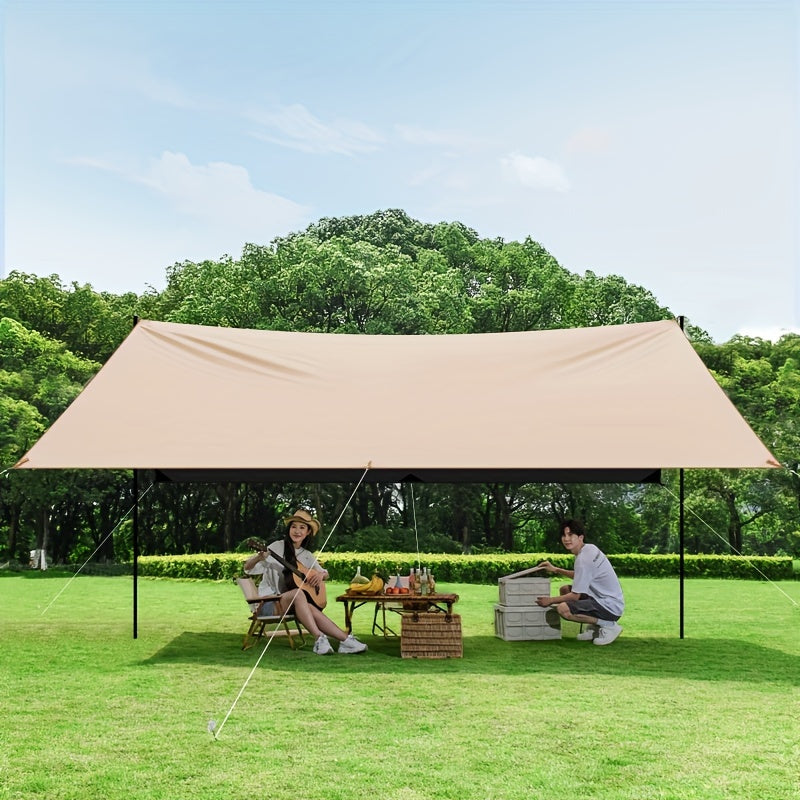 Outdoor camping square sky curtain