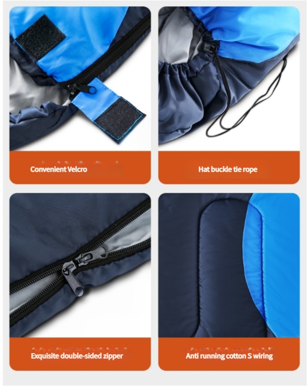 KAIROAD Mummy Sleeping Bag - 3 Season Warm & Cold Weather