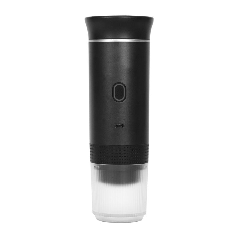 Black Portable Espresso Coffee Machine