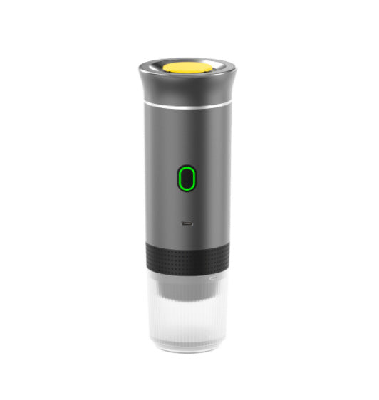 Grey Portable Espresso Coffee Machine