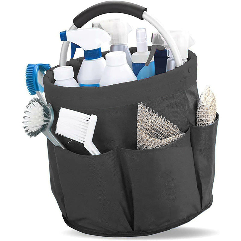 Black Portable Picnic Basket