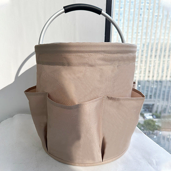 Khaki Portable Picnic Basket