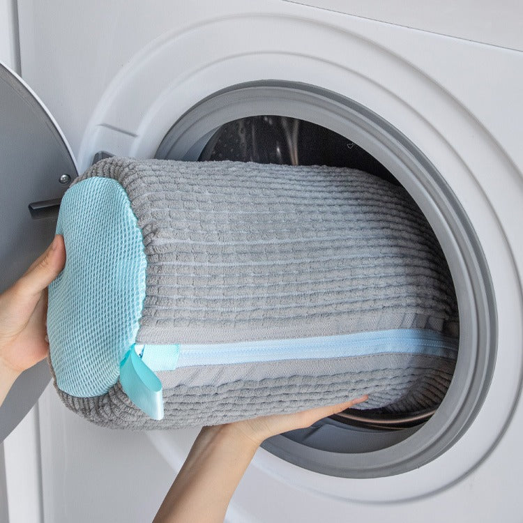 Grey Shoe Laundry Bags