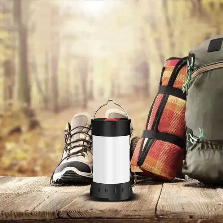 Black Classic Multi-Function Camping Light