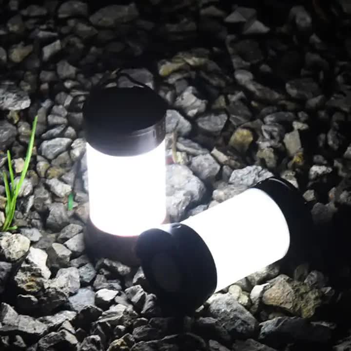 Black Classic Multi-Function Camping Light