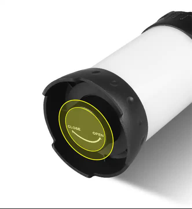 Black Classic Multi-Function Camping Light