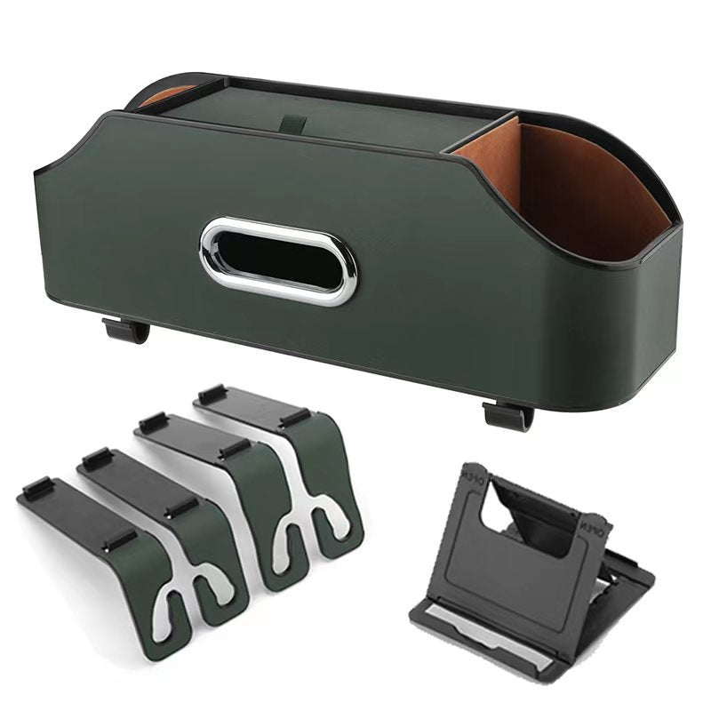 Green Car Seat Back Organizer