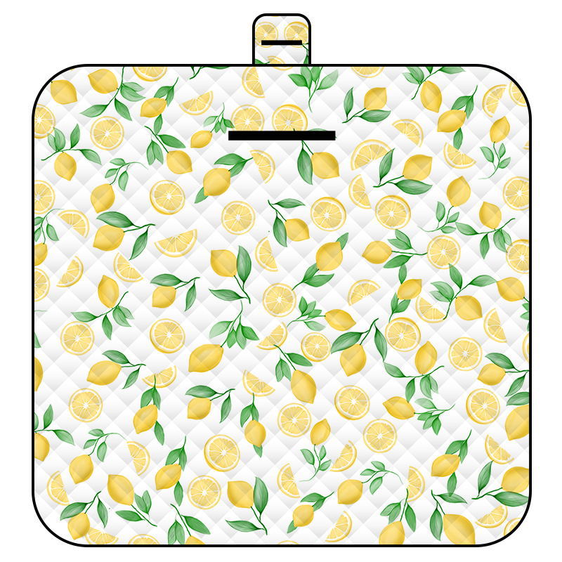 Thickened Waterproof Picnic Blanket (lemon)