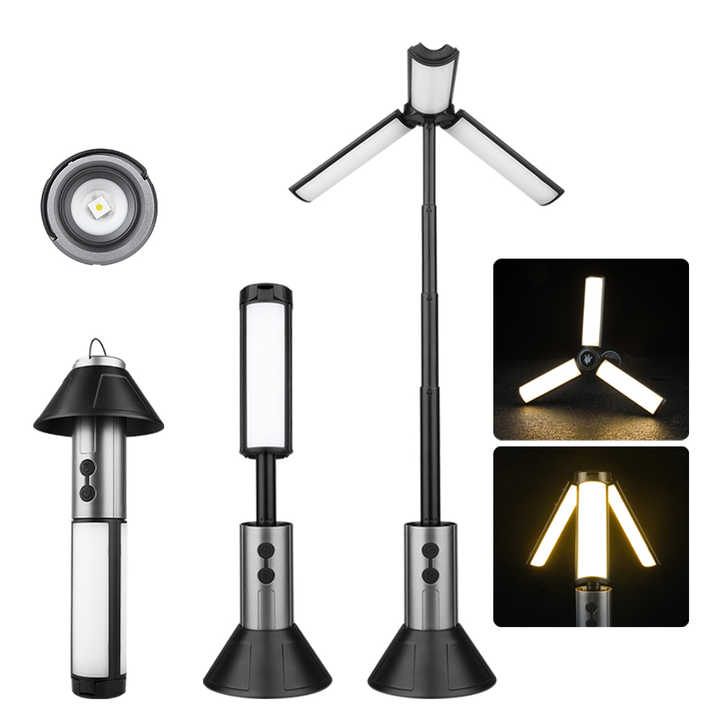 Multifunctional Telescopic Camping Lantern
