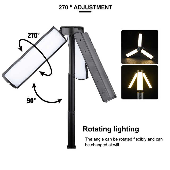 Multifunctional Telescopic Camping Lantern