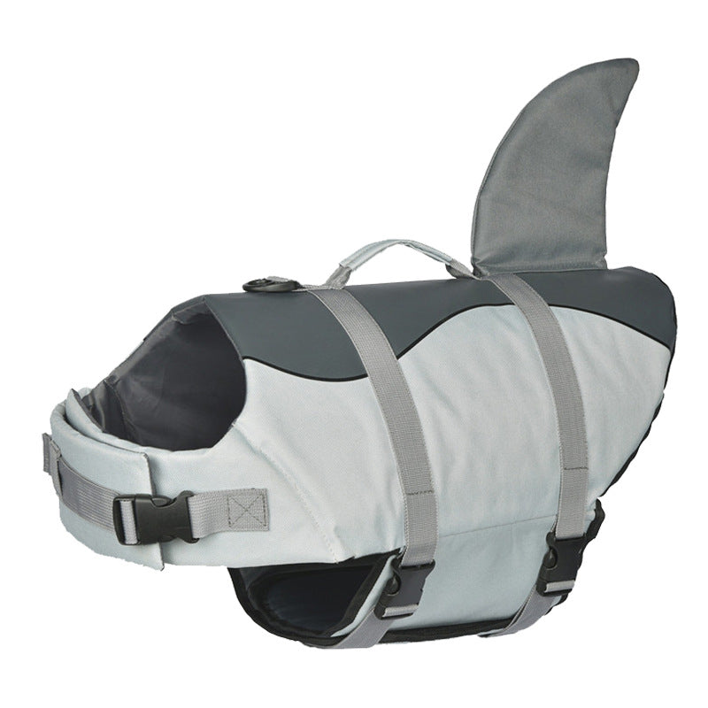 Size XL Grey Pet Life Jacket for Dogs