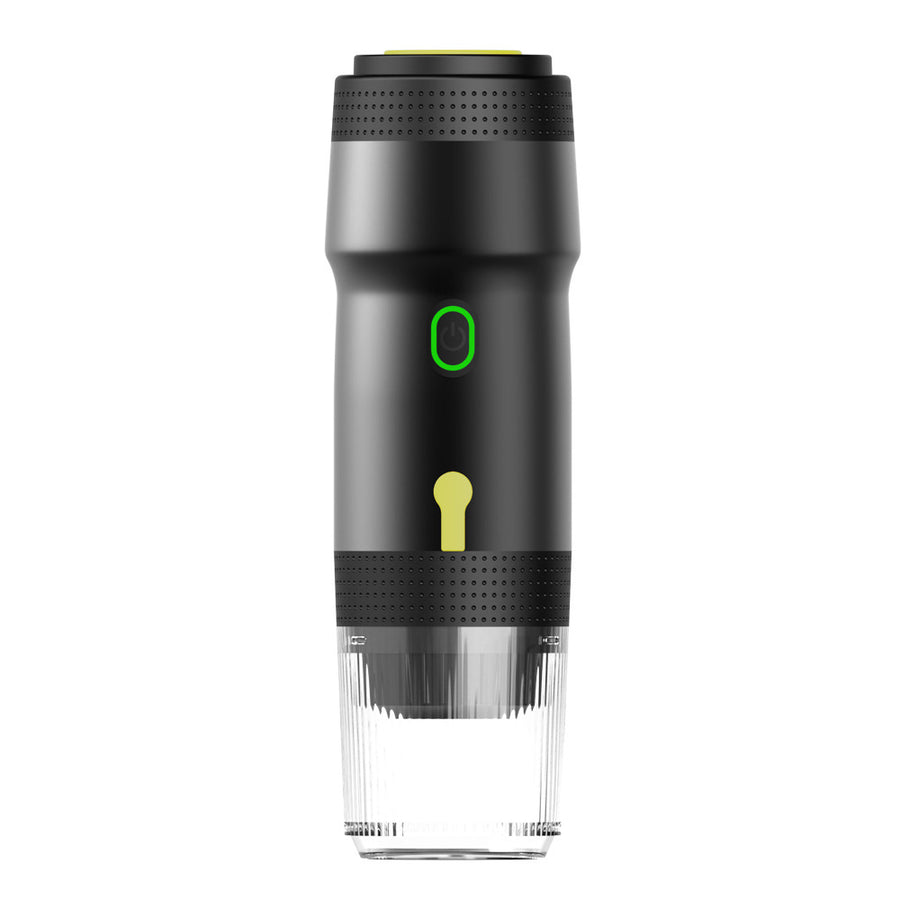 Black 3-in-1 Portable Electric Espresso Maker