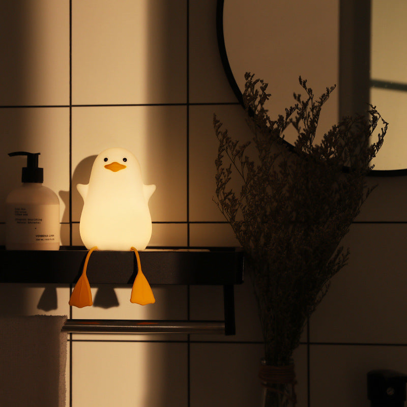 Cute Gull Silicone Night Light