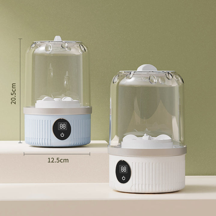 White Portable Mini Washing Machine