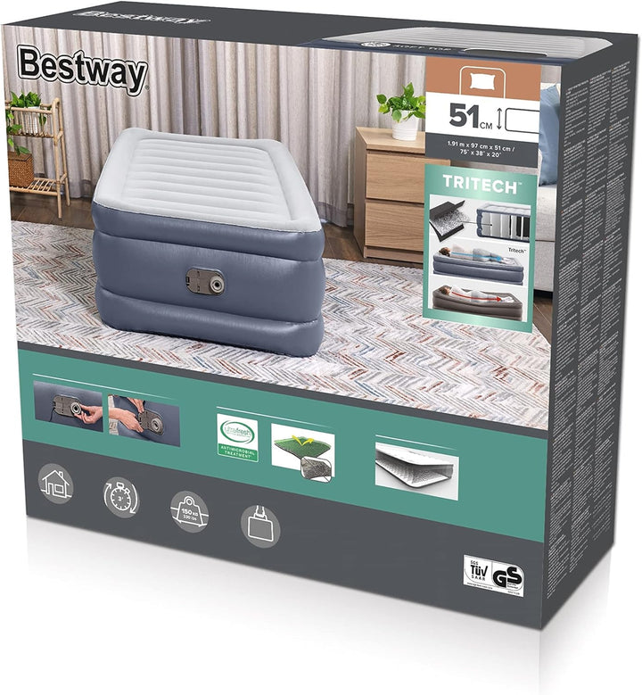 Bestway Tritech Air Inflatable Mattress Twin