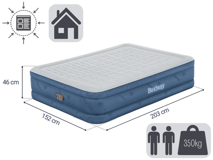Inflatable mattress, air bed, camping mattress, portable bed