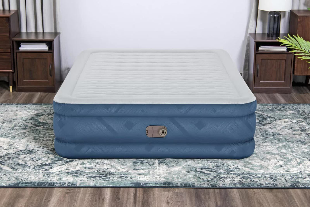 Bestway Fortech Snugable Top Air Inflatable Mattress Queen