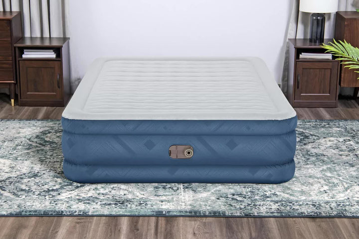 Bestway Fortech Snugable Top Air Inflatable Mattress Queen