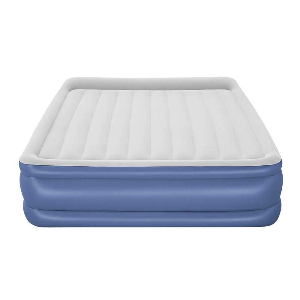 Bestway Air Mattress King Inflatable Bed 56cm Airbed Blue - RoamAU