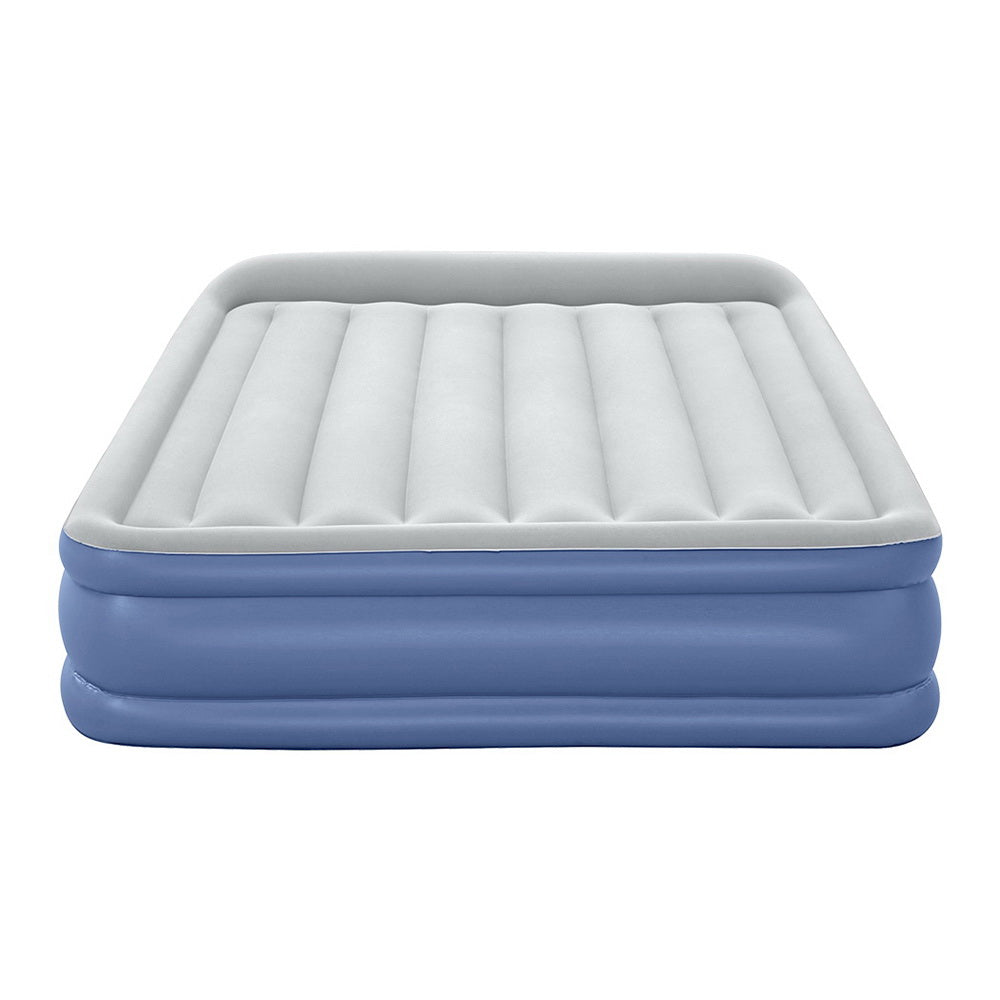 Bestway Air Mattress Queen Inflatable Bed 46cm Airbed Blue - RoamAU