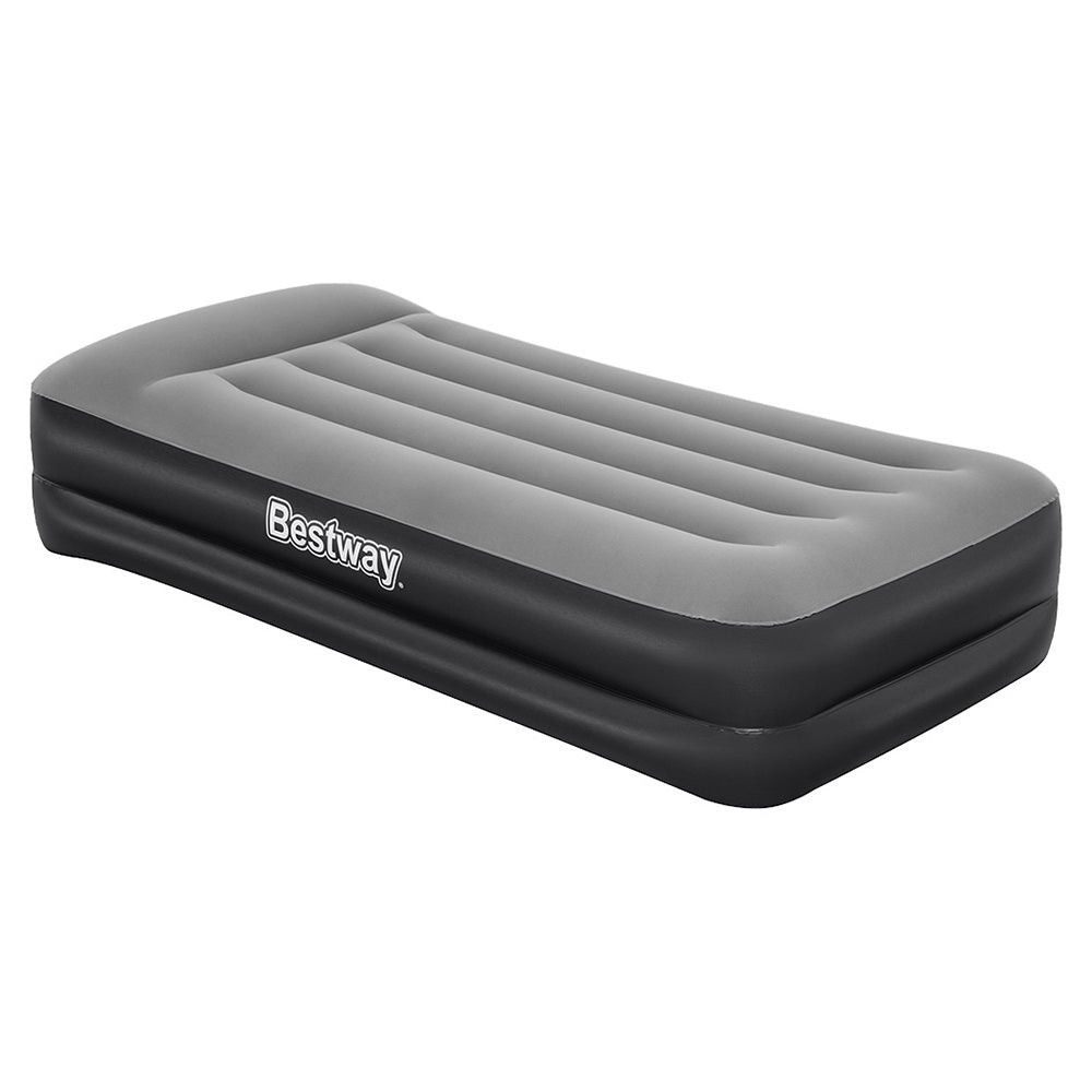 Bestway Air Mattress Single Inflatable Bed 46cm Airbed Black - Inflatable Mattress