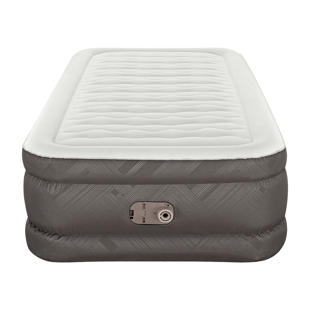 Bestway Air Mattress Single Inflatable Bed 46cm Airbed Grey - RoamAU