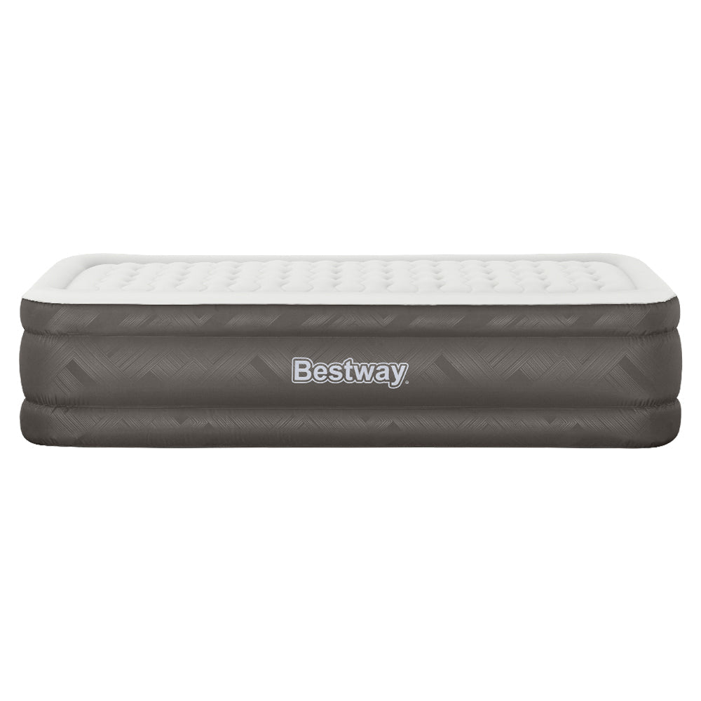 Bestway Air Mattress Single Inflatable Bed 46cm Airbed Grey - RoamAU