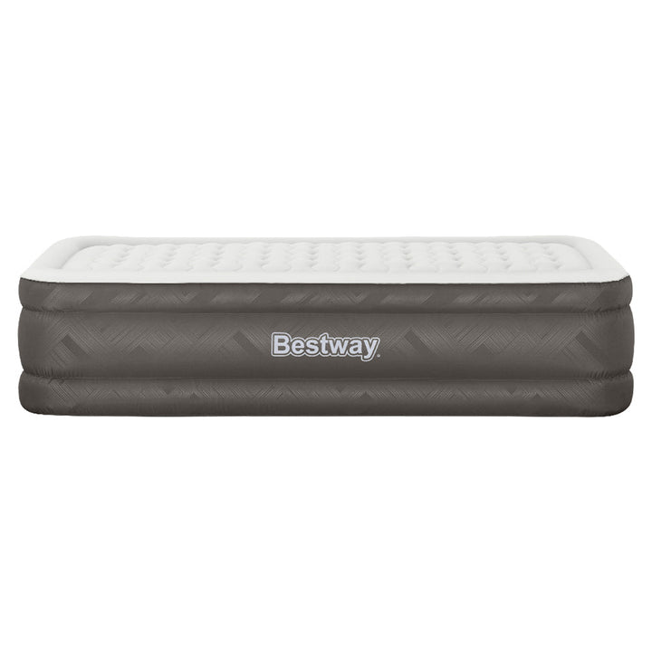 Bestway Air Mattress Single Inflatable Bed 46cm Airbed Grey - RoamAU