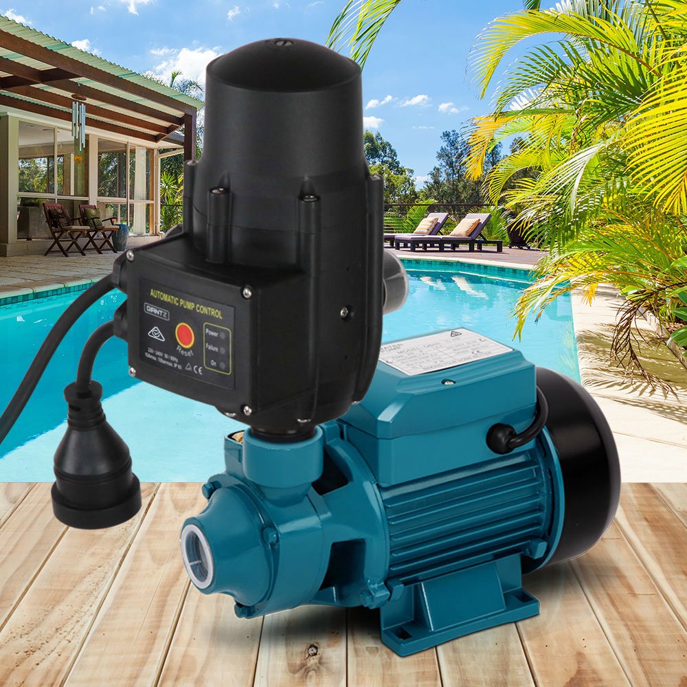Giantz Auto Peripheral Pump Clean Water Garden Farm Rain Tank Irrigation QB60 - RoamAU