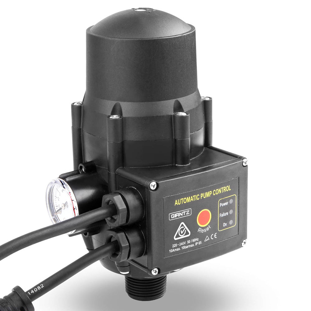 Giantz Garden Water Pump High Pressure 2500W 5 - Stage Tank Irrigation Black - RoamAU