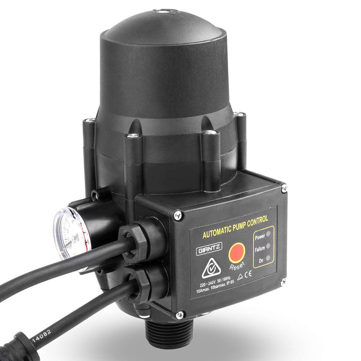 Giantz Garden Water Pump High Pressure 2500W 5 - Stage Tank Irrigation Black - RoamAU
