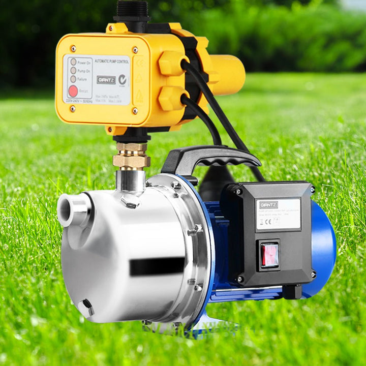 Giantz Garden Water Pump Jet High Pressure Controller Stage Irrigation 4600L/H - RoamAU