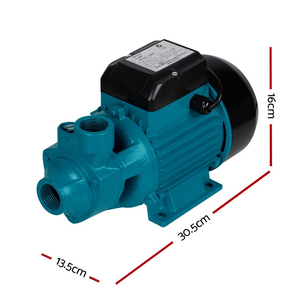 Giantz Peripheral Water Pump Garden Boiler Car Wash Auto Irrigation House QB80 - RoamAU