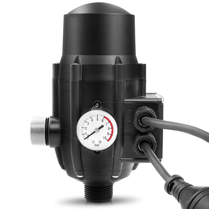 Giantz Water Pressure Pump Controller Auto Switch Control Electric Electronic Black - RoamAU